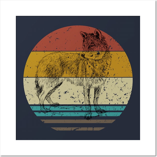 Wolf Wall Art by Fashion planet